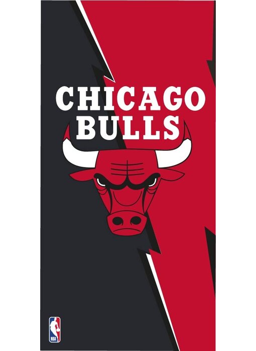 Chicago Bulls Strandtuch Logo 70 x 140 Polyester