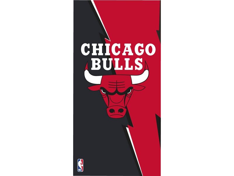 Chicago Bulls Strandlaken, Logo - 70 x 140 cm - Polyester