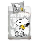 Snoopy Housse de couette, Friends - Simple - 140 x 200 cm - Coton