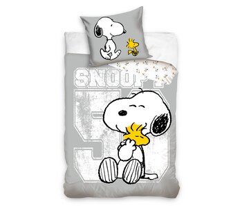 Snoopy Bettbezug Friends 140 x 200 cm / 60 x 70 cm Baumwolle