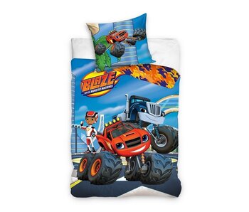 Blaze Duvet cover Trucks 140 x 200 cm / 60 x 70 cm Cotton