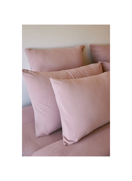 Torres Novas 1845 Pillowcase Old Pink 60 x 60 cm (set of 2) Washed Cotton