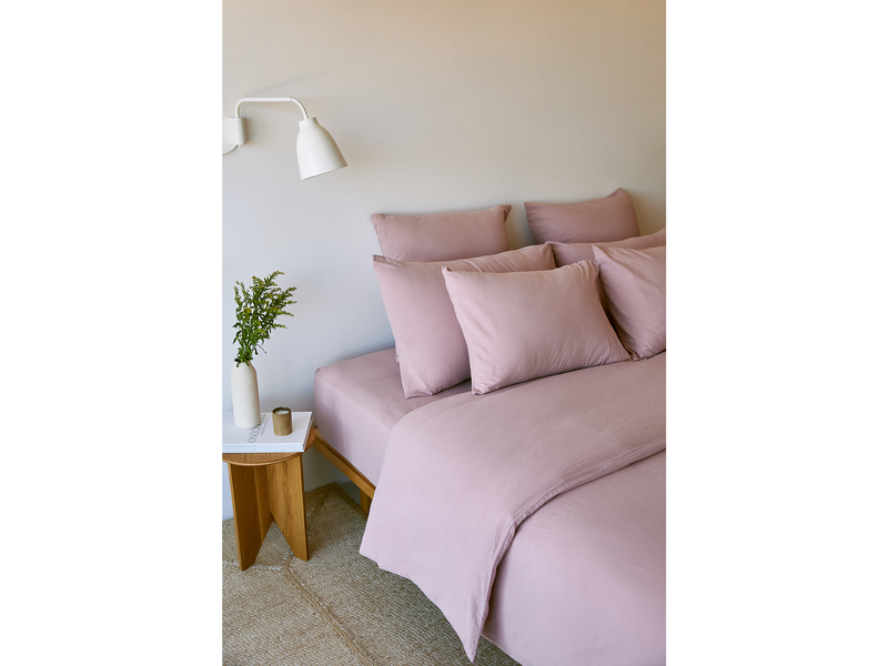 Torres Novas 1845 Duvet cover Old Pink - Hotel size - 260 x 240 cm (without pillowcases) - Washed Cotton