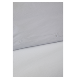 Torres Novas 1845 Bettbezug Silbergrau – Lits Jumeaux – 240 x 220 cm (ohne Kissenbezüge) – gewaschene Baumwolle