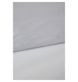 Torres Novas 1845 Textiel Housse de couette Gris argenté - Lits Jumeaux - 240 x 220 cm (sans taies) - Coton lavé