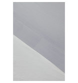 Torres Novas 1845 Housse de couette Gris argenté - Lits Jumeaux - 240 x 220 cm (sans taies) - Coton lavé
