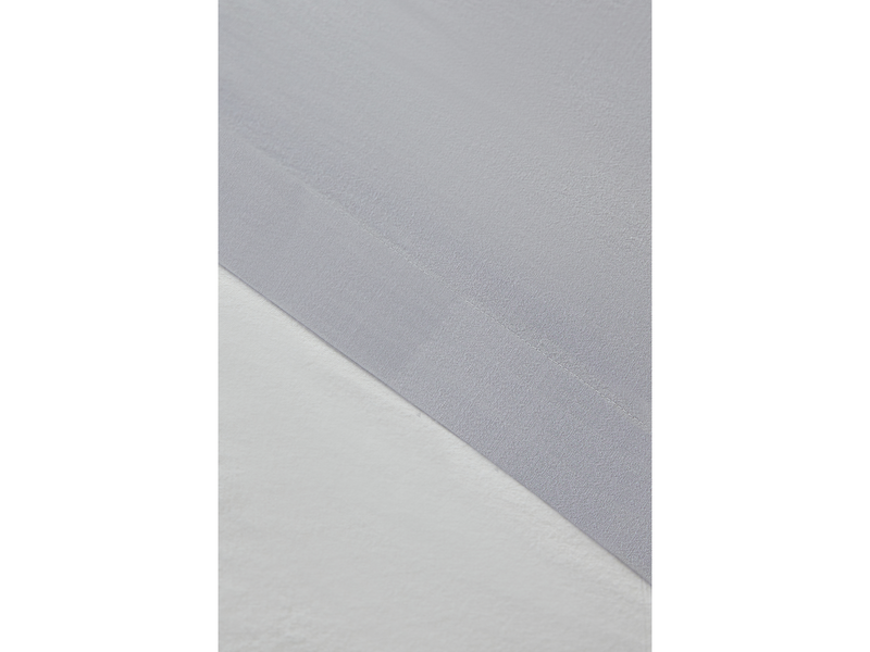 Torres Novas 1845 Dekbedovertrek Zilvergrijs - Lits Jumeaux - 240 x 220 cm (zonder slopen) - Gewassen Katoen