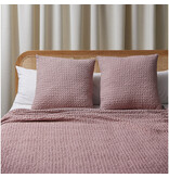 Torres Novas 1845 Textiel Taie d'oreiller Gaufre, Vieux Rose - 50 x 50 cm - Coton
