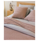 Torres Novas 1845 Pillowcase Waffle, Old Pink - 50 x 50 cm - Cotton