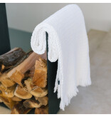 Torres Novas 1845 Textiel Couvre-lit Gaufre Blanc - 280 x 260 cm - Coton