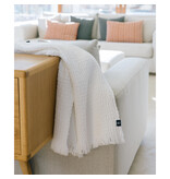 Torres Novas 1845 Textiel Couvre-lit Gaufre Blanc - 280 x 260 cm - Coton