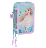 Disney Frozen Gefülltes Federmäppchen, Hello Spring – 36 Stück – 19,5 x 12,5 x 5,5 cm – Polyester