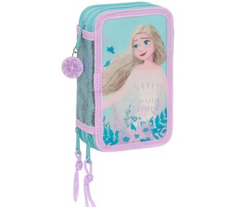 Disney Frozen Gefülltes Federmäppchen Hello Spring (36 Stk.) 19,5 x 12,5 cm Polyester