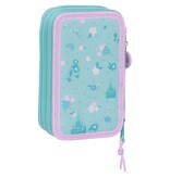 Disney Frozen Filled Pencil Case, Hello Spring - 36 pieces - 19.5 x 12.5 x 5.5 cm - Polyester