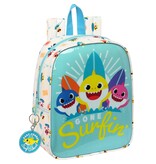 Baby Shark Kleinkinderrucksack, Surfen – 27 x 22 x 10 cm – Polyester