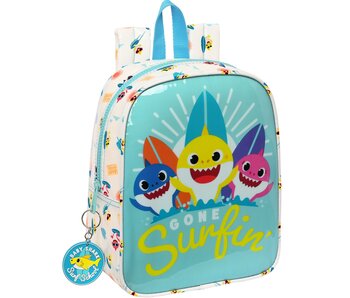 Baby Shark Kleinkinderrucksack Surfen 27 x 22 cm Polyester