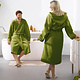 Bademantel Reese, Kaktusgrün - XL - Unisex - Baumwolle/Polyester