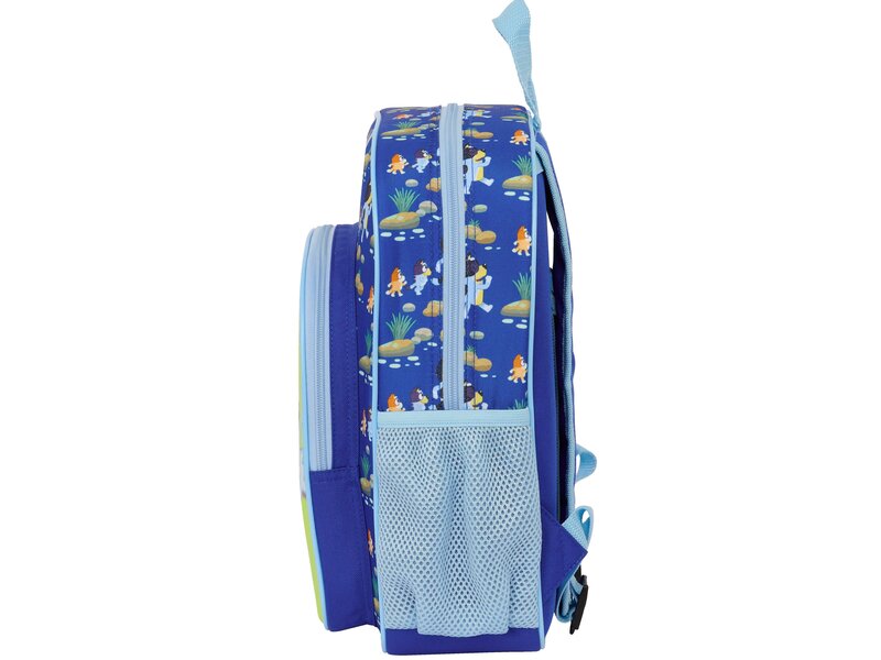 Bluey Backpack, Happy - 34 x 26 x 11 cm - Polyester
