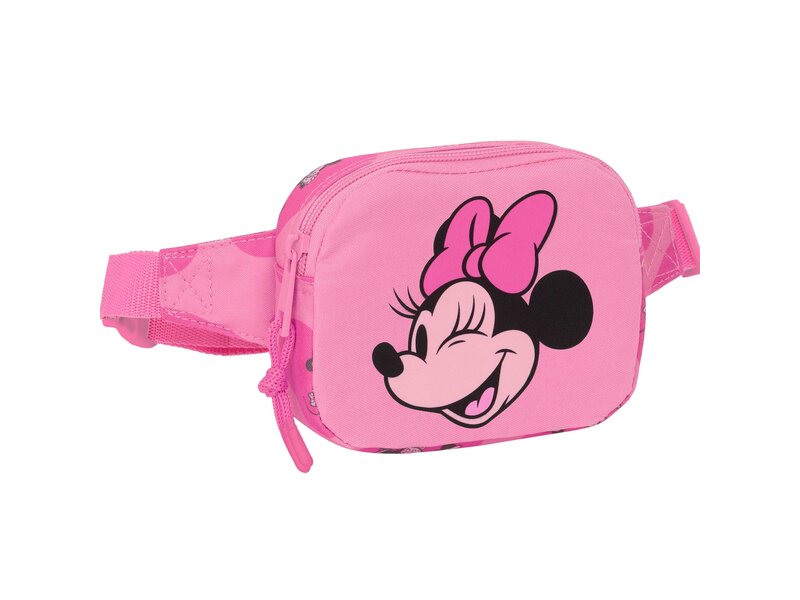 Disney Minnie Mouse Gürteltasche, Loving – 14 x 11 x 4 cm – Polyester
