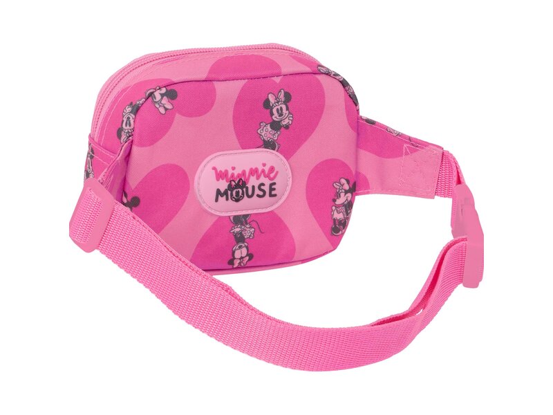 Disney Minnie Mouse Fanny pack, Loving - 14 x 11 x 4 cm - Polyester