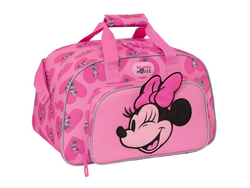 Disney Minnie Mouse Sporttasche Loving - 40 x 24 x 23 cm - Polyester