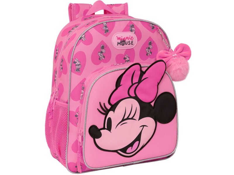 Disney Minnie Mouse Backpack, Loving - 38 x 32 x 12 cm - Polyester