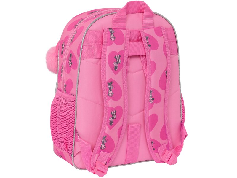 Disney Minnie Mouse Backpack, Loving - 38 x 32 x 12 cm - Polyester