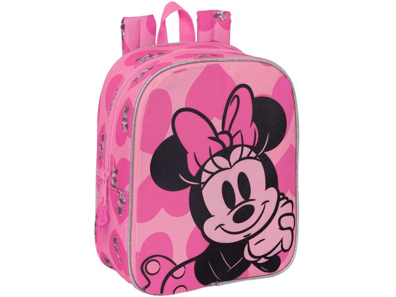 Disney Minnie Mouse Sac à dos pour tout-petit, Loving - 27 x 22 x 10 cm - Polyester