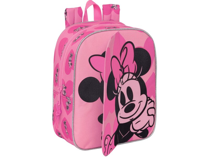 Disney Minnie Mouse Sac à dos pour tout-petit, Loving - 27 x 22 x 10 cm - Polyester