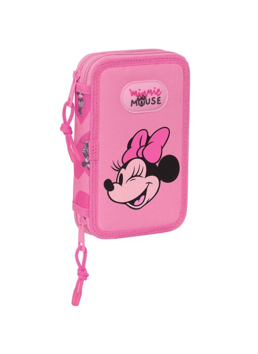 Disney Minnie Mouse Gefülltes Federmäppchen Loving 28-teilig aus Polyester