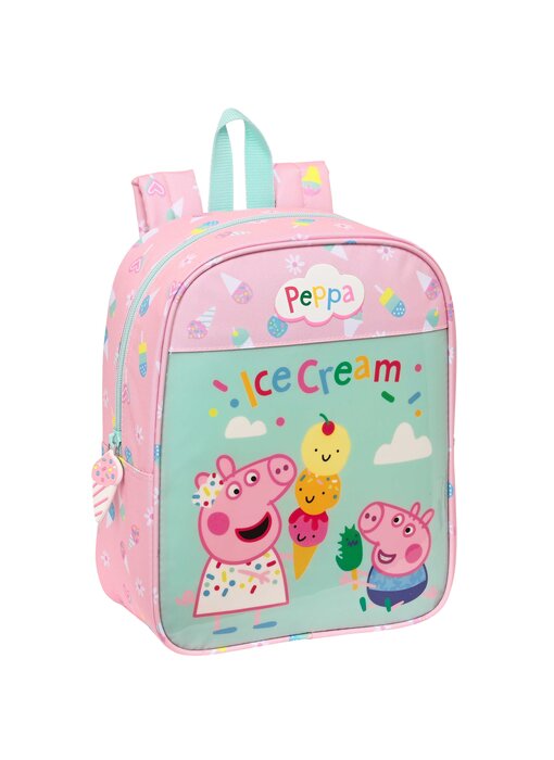 Peppa Pig Kleinkinderrucksack Ice Cream 27 x 22 cm Polyester