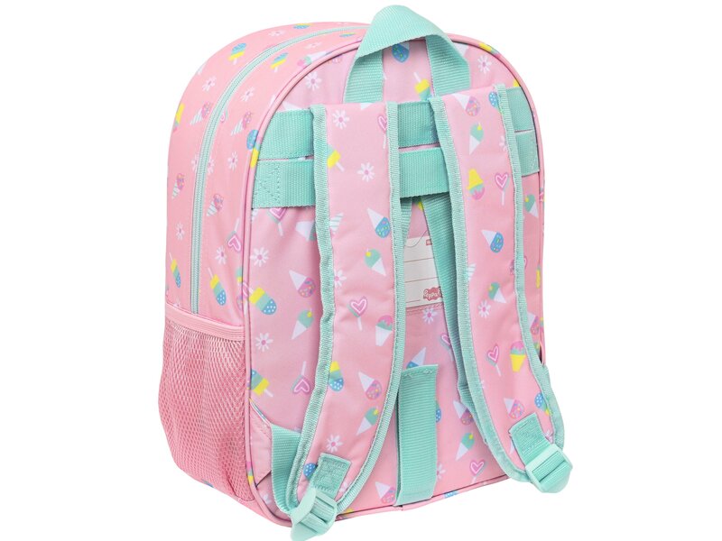 Peppa Pig Backpack, Ice Cream - 34 x 26 x 11 cm - Polyester