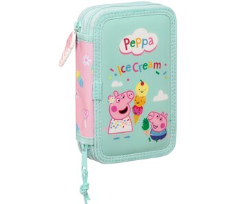 Peppa Pig Filled Case Ice Cream 28 pieces Polyester