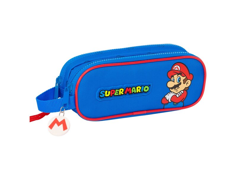 Super Mario Pencil case, Play - 21 x 8 x 6 cm - Polyester