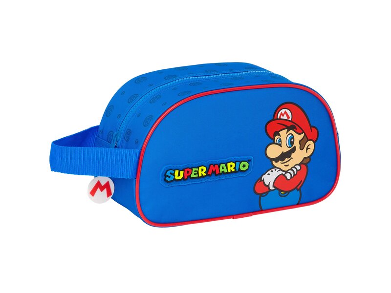 Super Mario Trousse de toilette, Play - 26 x 15 x 12 cm - Polyester