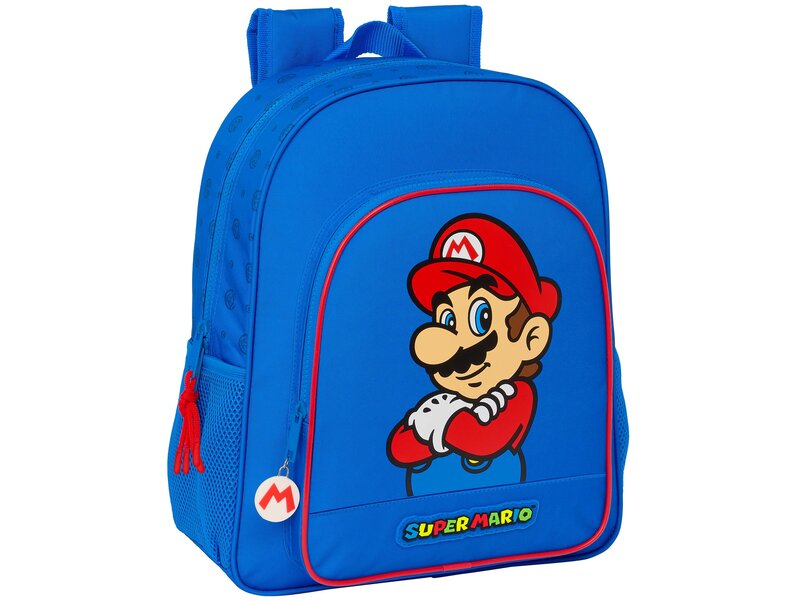 Super Mario Backpack, Play - 38 x 32 x 12 cm - Polyester