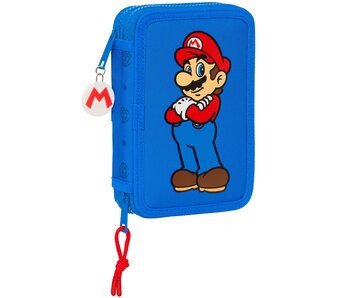 Super Mario Filled Pencil Case Play 28 pieces Polyester