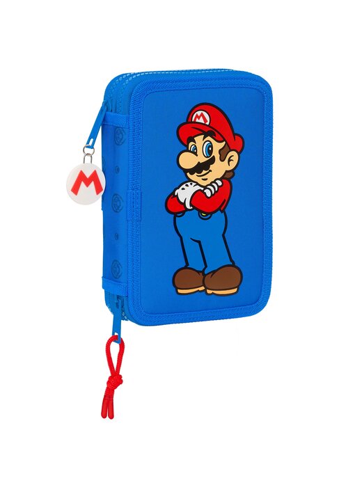 Super Mario Filled Pencil Case Play 28 pieces Polyester