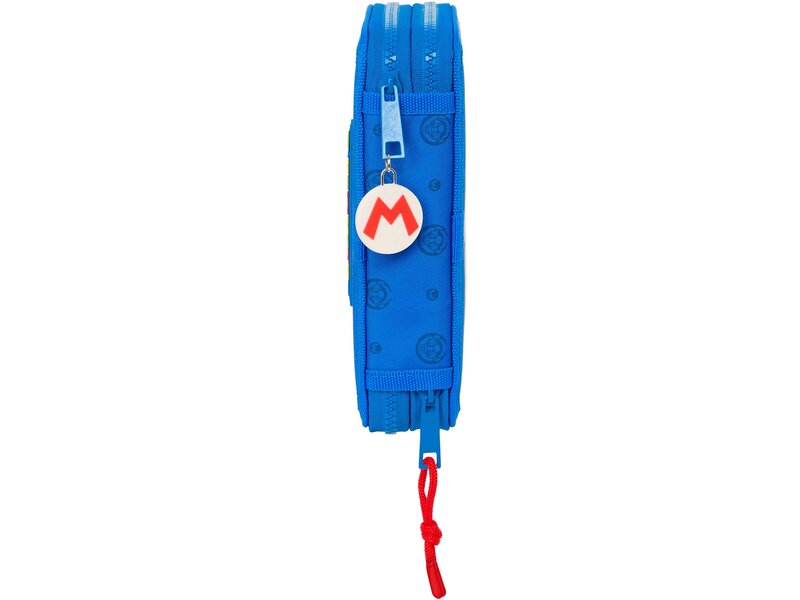 Super Mario Trousse remplie, Play - 28 pcs. - 19,5 x 12,5 x 4 cm - Polyester