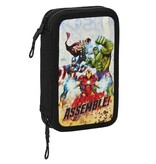 Marvel Avengers Pochette remplie, assemblez ! - 28 pièces. - 19,5 x 12,5 x 4 cm - Polyester