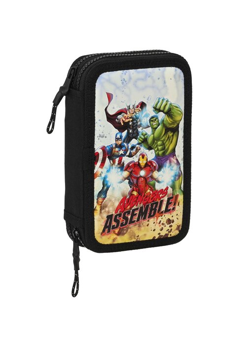 Marvel Avengers Gefülltes Federmäppchen zusammenbauen! 28 Stück Polyester