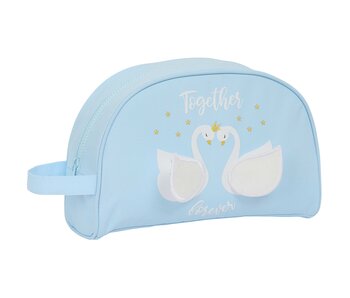 GLOWLAB Toiletry bag Swans 28 x 18 x 10 cm Polyester