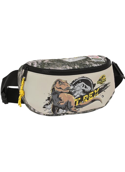 Jurassic World Waist bag Warning 23 x 14 cm Polyester