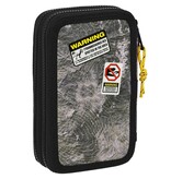 Jurassic World Filled Pouch, Warning - 28 pcs. - 19.5 x 12.5 x 4 cm - Polyester