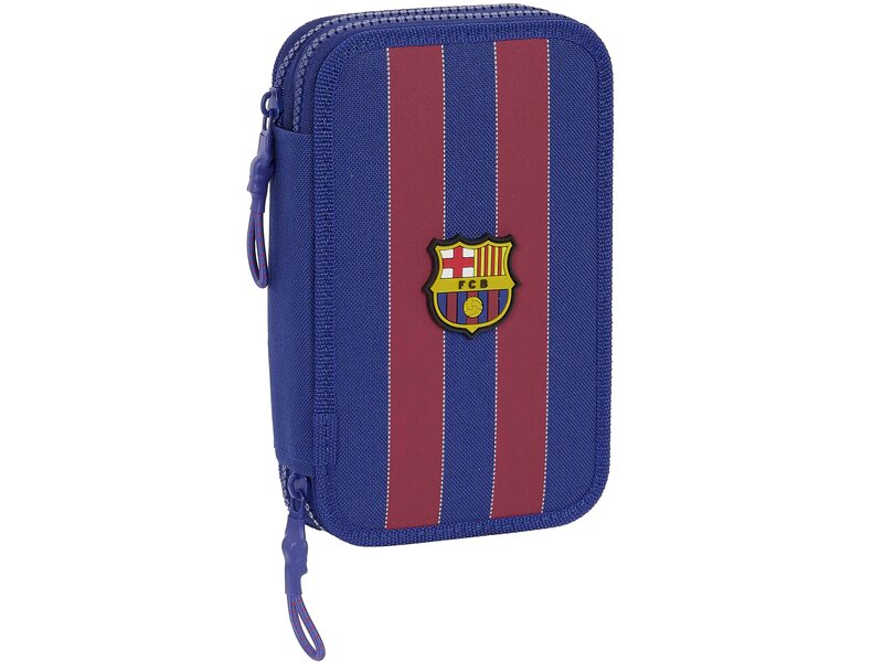 FC Barcelona Filled Case, FCB - 28 pcs. - 19.5 x 12.5 x 4 cm - Polyester