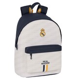 Real Madrid Laptop Backpack, Logo - 14.1" - 42 x 31 x 16 cm - Polyester