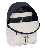 Real Madrid Laptop Backpack, Logo - 14.1" - 42 x 31 x 16 cm - Polyester