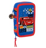 Disney Cars Gefüllter Koffer, rennfertig – 28 Stück. - 19,5 x 12,5 x 4 cm - Polyester