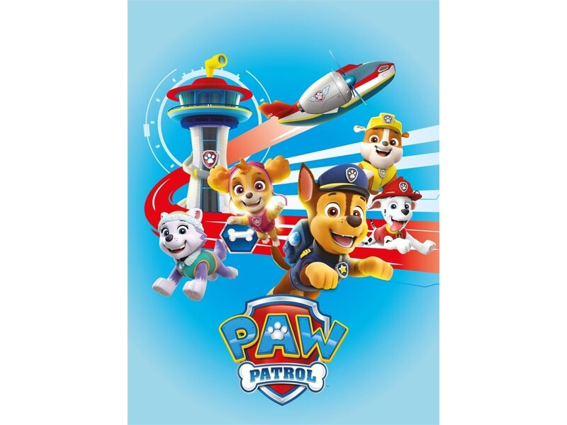 PAW Patrol Fleece-Plaid Fly Rescue – 110 x 150 cm – Polyester