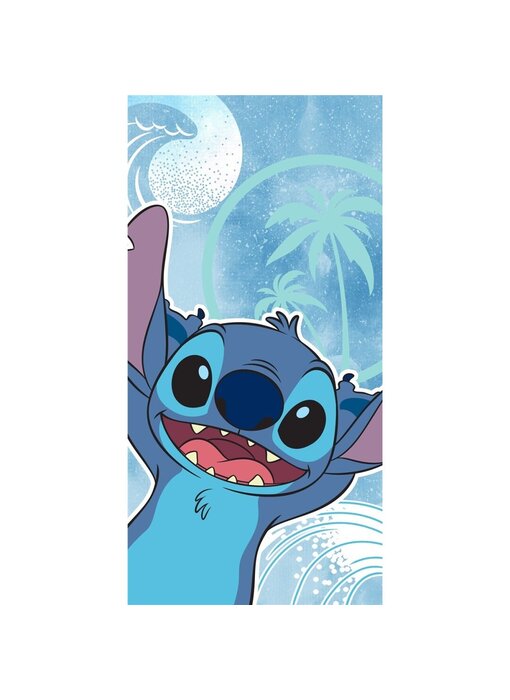Disney Lilo & Stitch Serviette de plage Wave 70 x 140 cm Coton